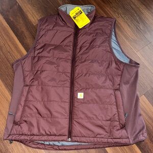 Carhartt Women's Rain Defender Relaxed Fit Lightweight Insulated Vest NWT